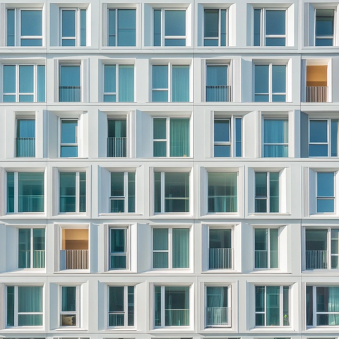 全玻璃幕墙建筑外观