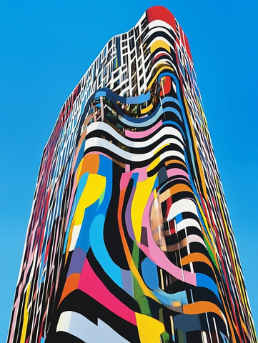 孟菲斯风格扎哈建筑