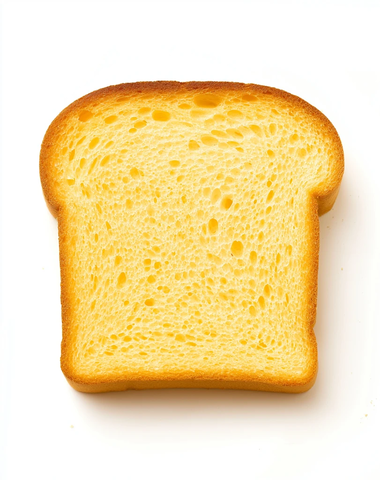 金黄松软面包细节特写