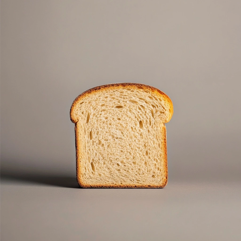 烤面包片灰色背景