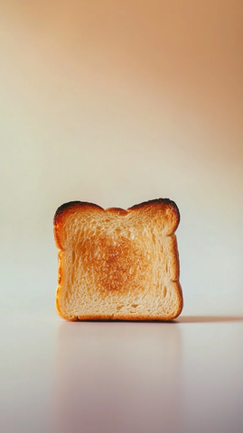 烤面包片简约背景美食摄影