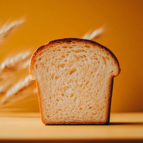 面包背景下的社交分享