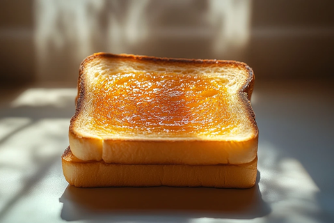 纸质超写实吐司摄影