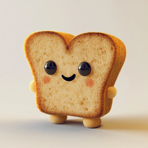 柔软绒毛玩具水平视角