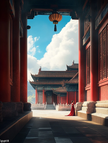 红墙之下的静谧