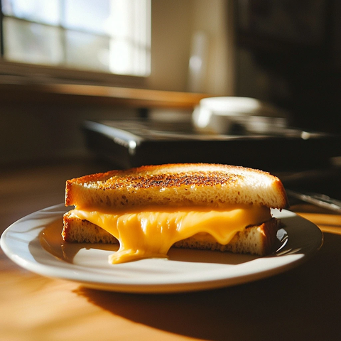 家常烤奶酪三明治