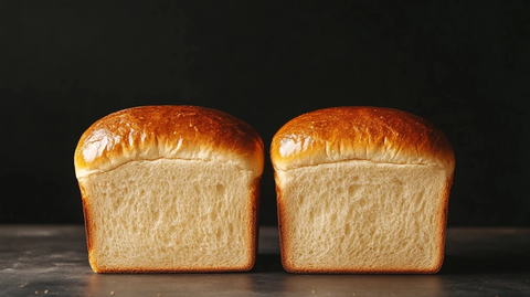 黑背景双面包展