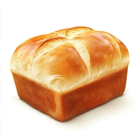 新鲜出炉的柔软面包