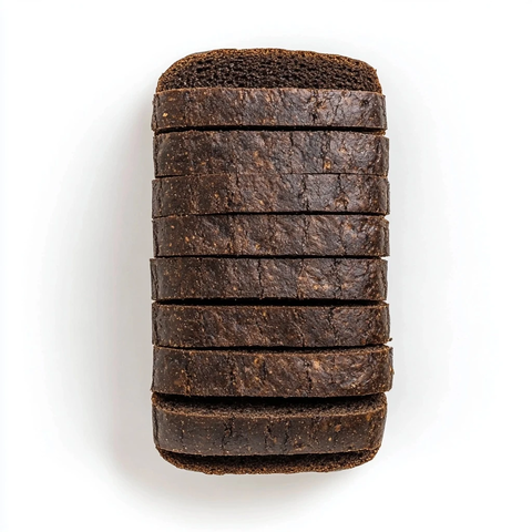 切片黑面包包装展示