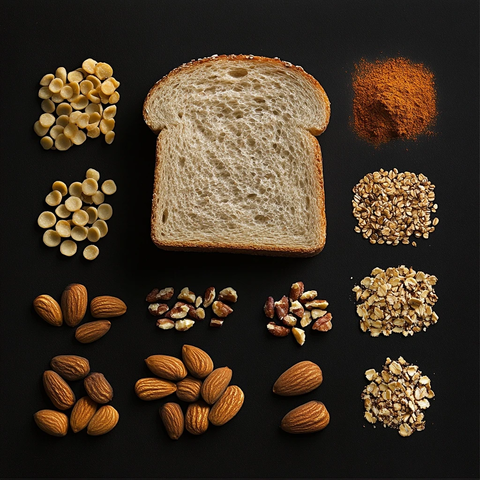 白面包换全谷薯片换坚果