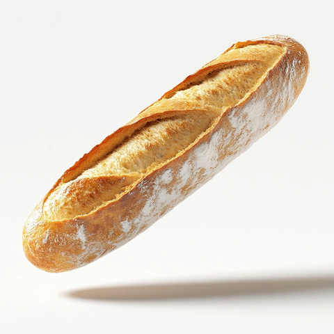 悬浮法棍面包产品摄影