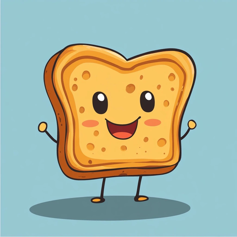 无脸吐司角色设计