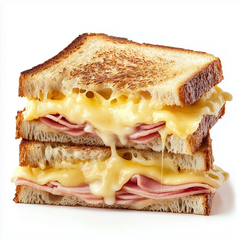 火腿芝士吐司高清肖像