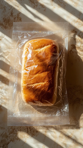 透明包装小面包