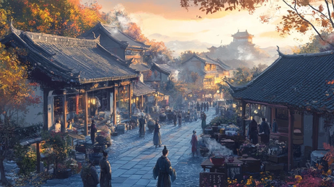 古街中的市井生活