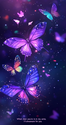 紫萤蝶舞星光毯