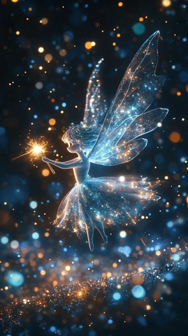 星灵少女与水晶魔杖