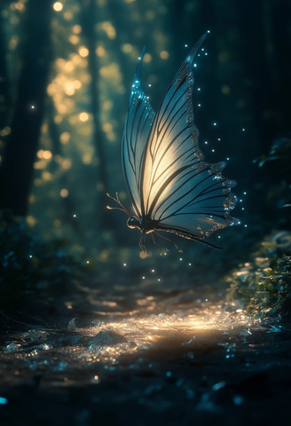 邪恶仙女悬浮晶体之上