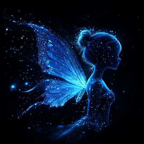 星光蝴蝶翅膀仙女