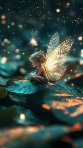 星光下的小精灵