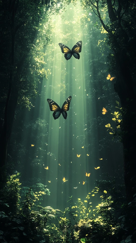 幽暗森林与隐匿蝴蝶