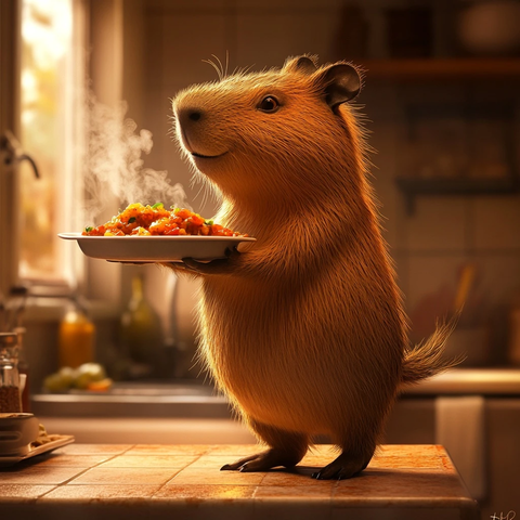 站立的食客前往佳肴