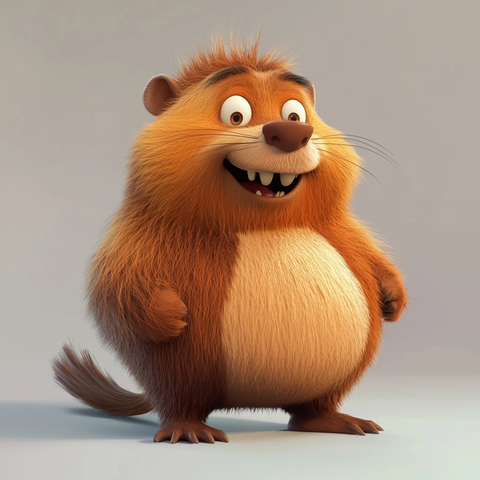 熊狸混合兽友善表情