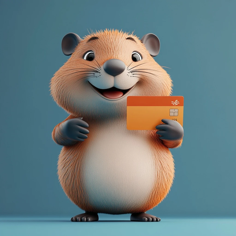 河狸持信用卡展示功能
