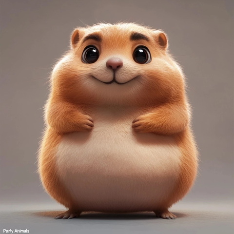 萌趣充气动物派对角色