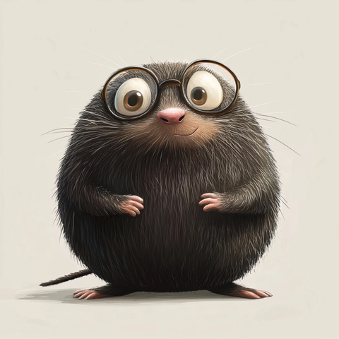 戴眼镜的探索者