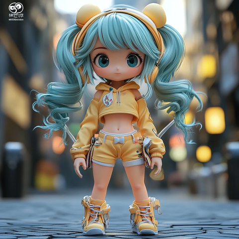 游戏角色全黑背景渲染