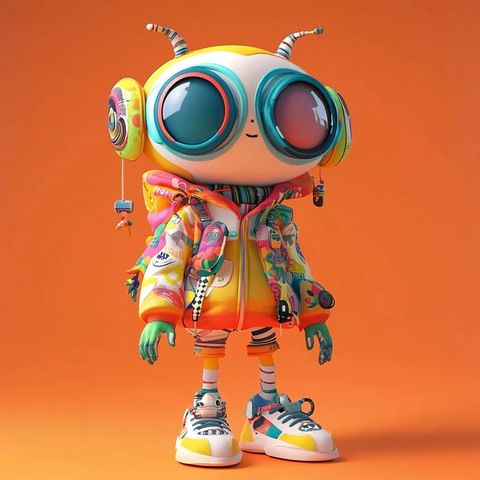 角色设计明亮色彩