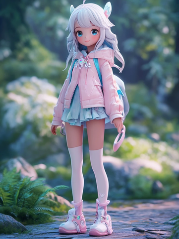 虚拟偶像全息自然形象