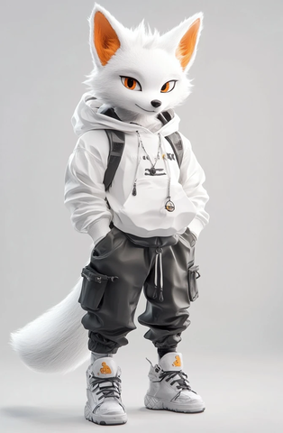 白狐街舞造型概念设计