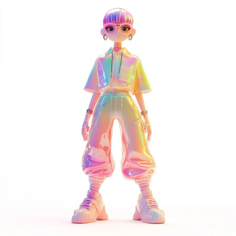 果冻少女短发自大装束