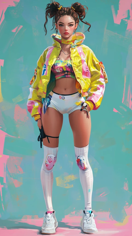 女特工狂欢节人群隐藏