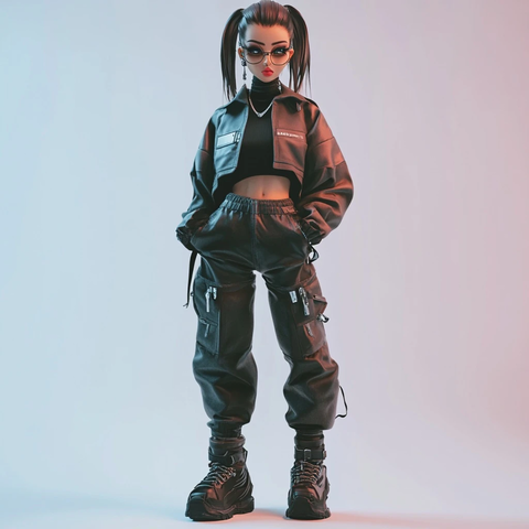 潮流设计玩具人偶