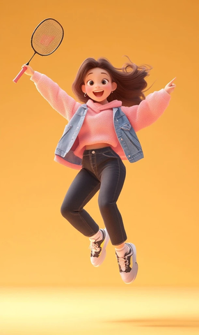 跳跃中国女性角色设计