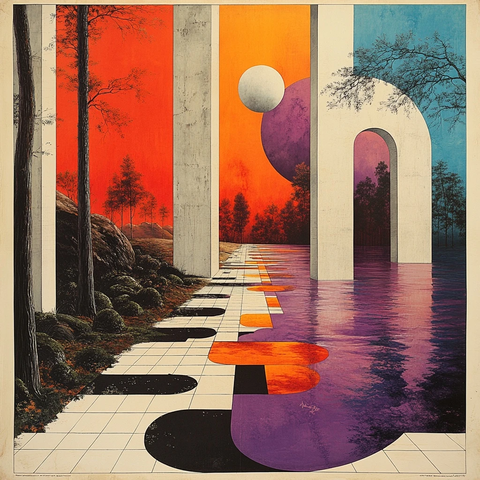 极光森林与光学幻象