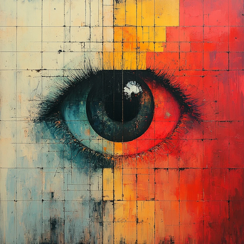 彩虹箭头交叉瞄准镜