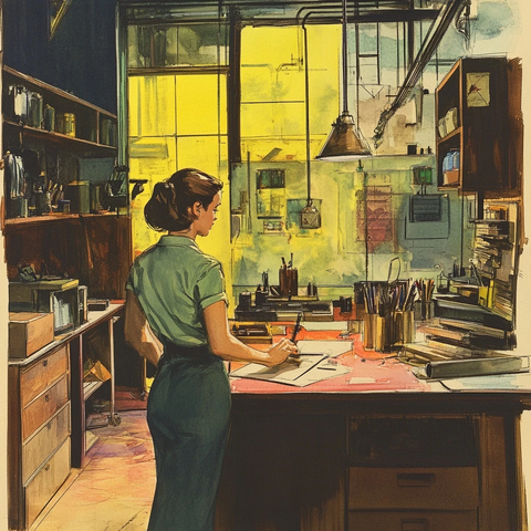 实习设计师制作模型场景