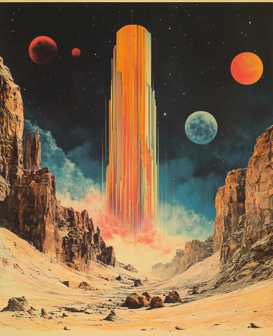 沙漠塔楼通往异世界