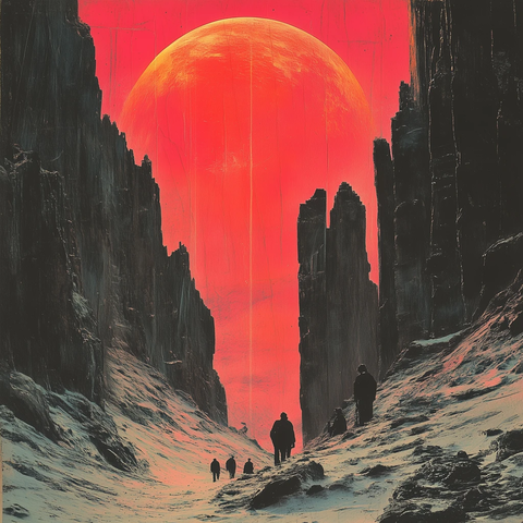 狐狸与树的神秘相遇