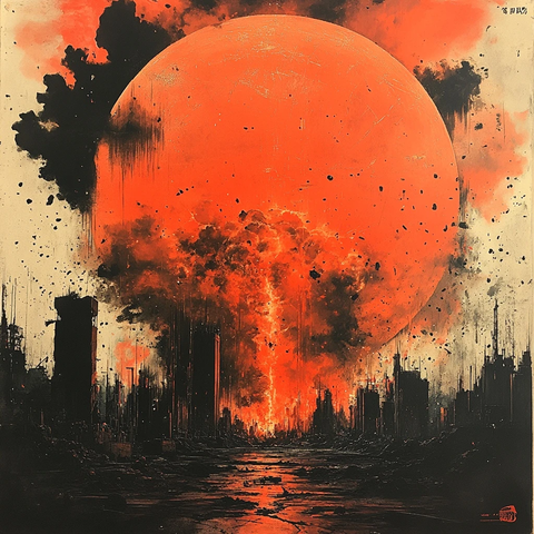 核爆瞬间能量释放