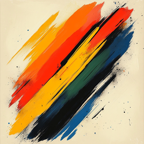 动态色彩线性流光设计