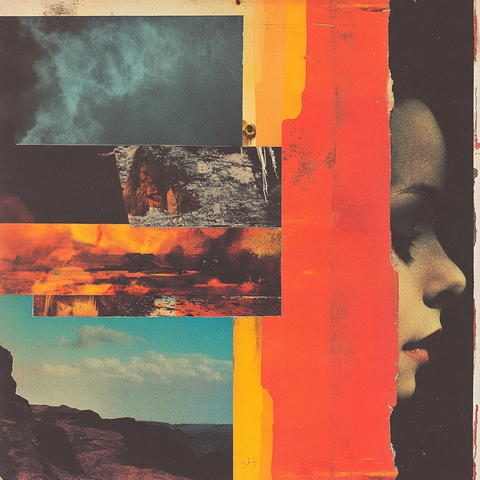 季节深渊彩色复印拼贴