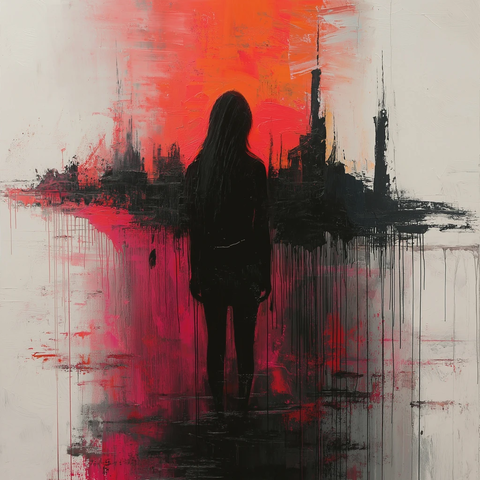 滴落画布社会束缚