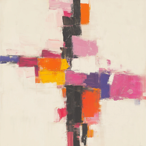 生物机械迷宫与彩色网格