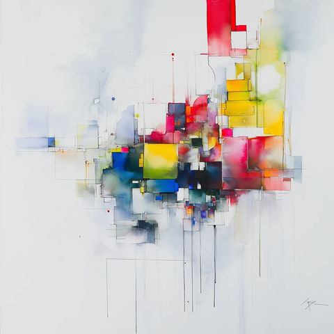 牛奶玻璃中的盛开花景