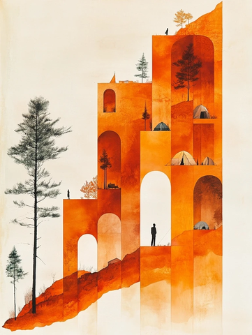 生态村演变与社群连接